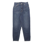 LEVI'S Womens Blue Regular Straight Denim Medium W26 L27 Zip Jeans
