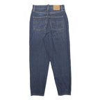 LEVI'S Womens Blue Regular Straight Denim Medium W26 L27 Zip Jeans
