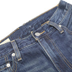 LEVI'S Womens Blue Regular Straight Denim Medium W26 L27 Zip Jeans