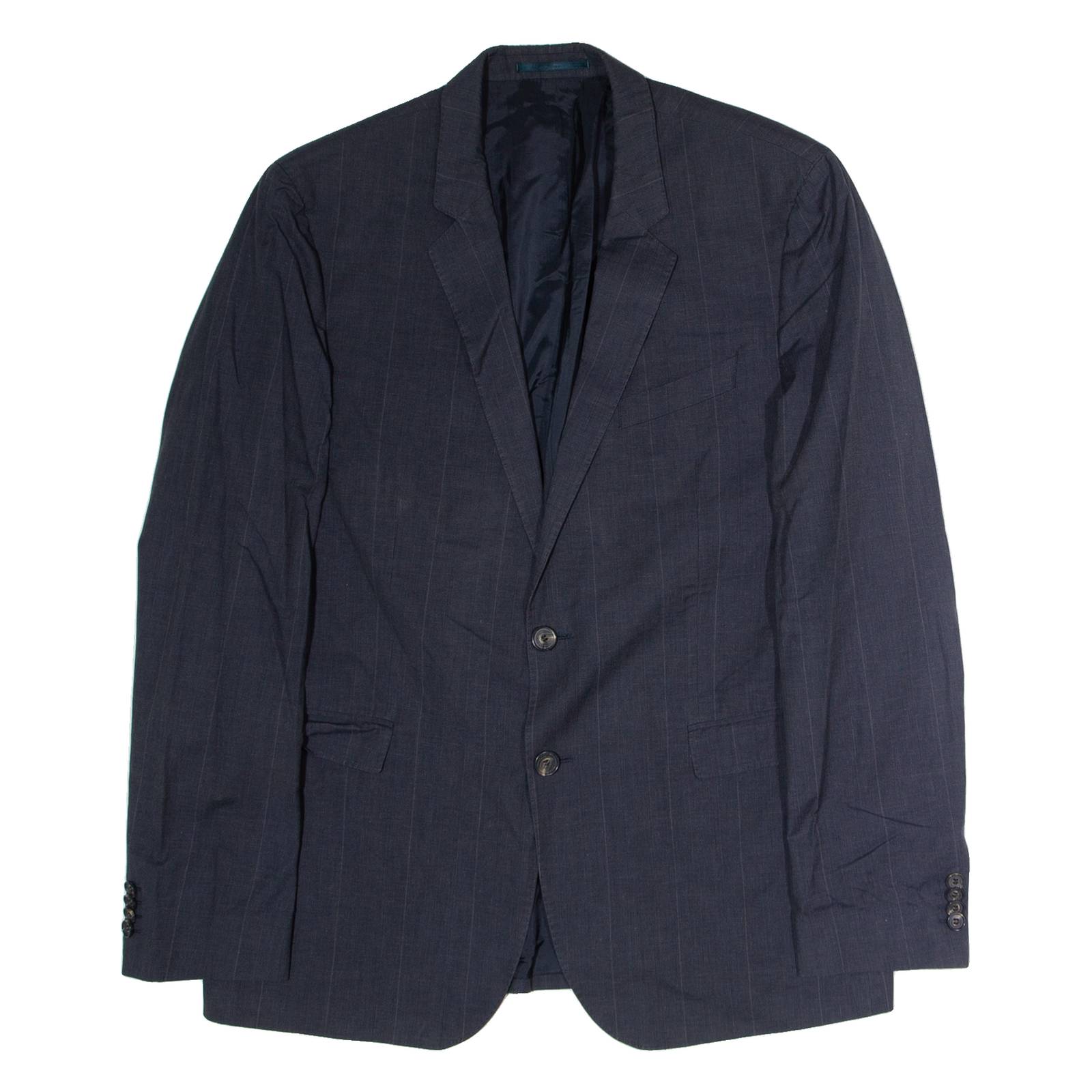BOSS Ryan Mens Blazer Jacket Grey Pinstripe XL