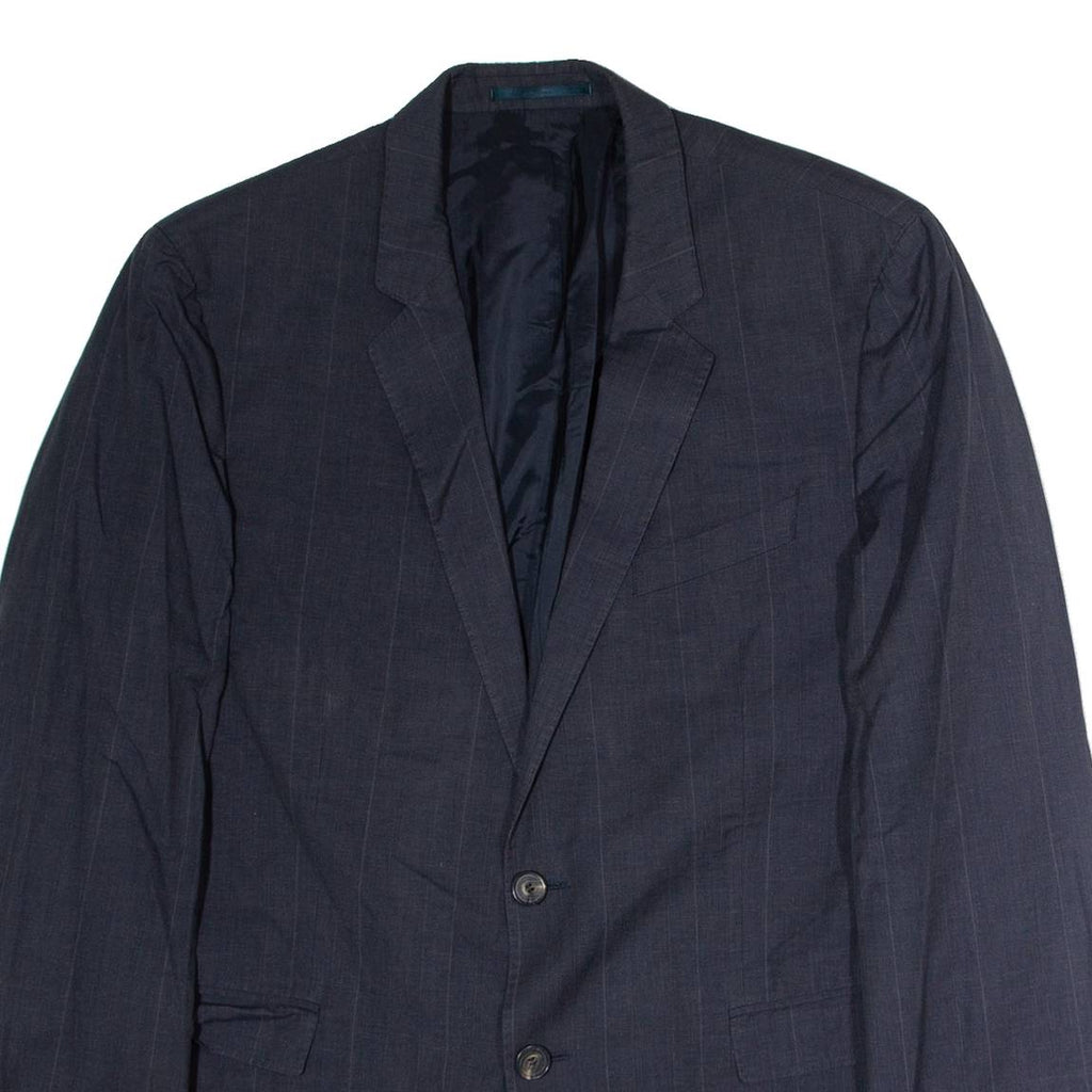 BOSS Ryan Mens Blazer Jacket Grey Pinstripe XL