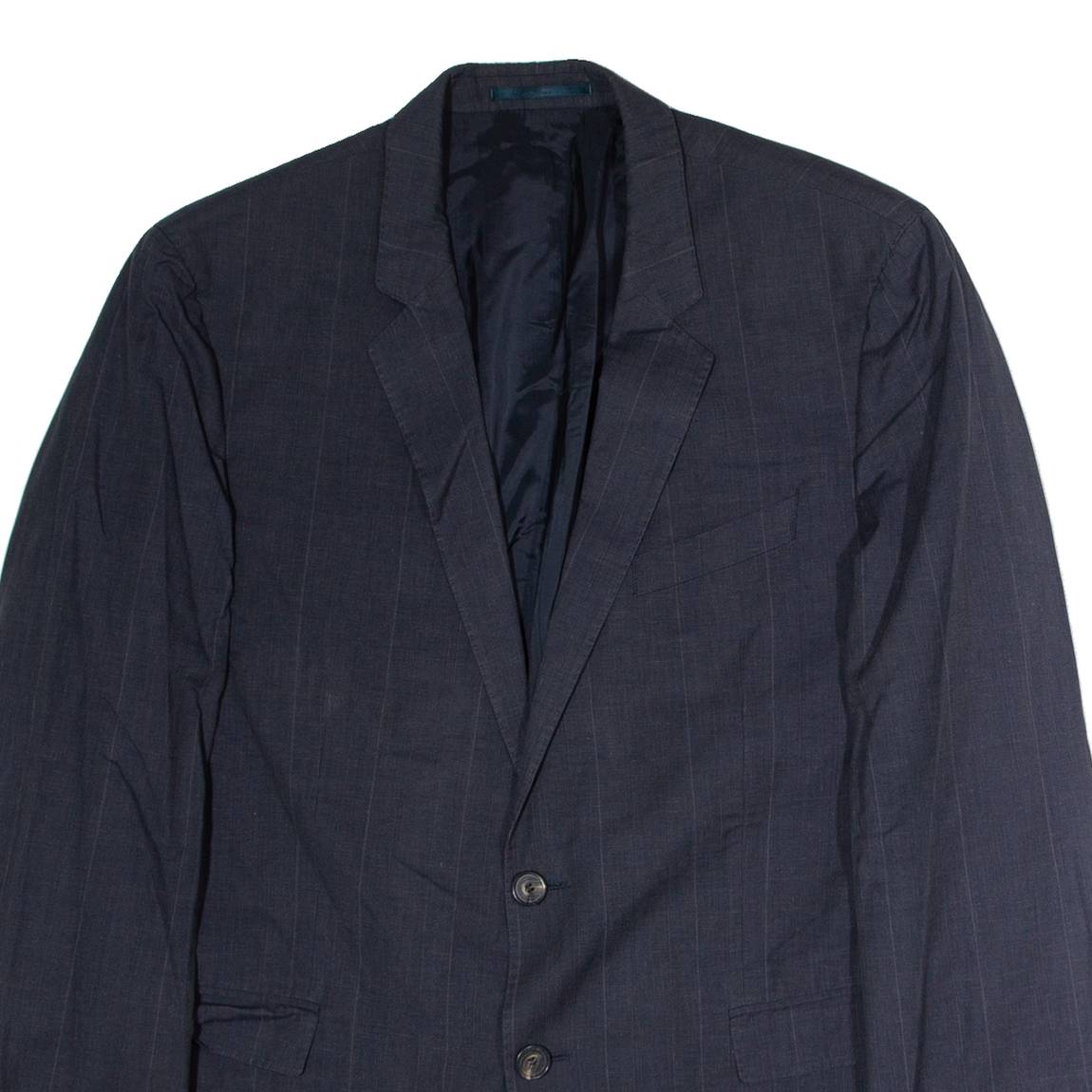 BOSS Ryan Mens Blazer Jacket Grey Pinstripe XL