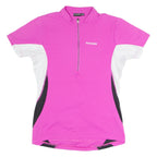 RACER Cycling Womens Jersey Pink 1/4 Zip S