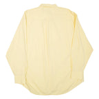 NAUTICA Mens Plain Shirt Yellow Long Sleeve XL