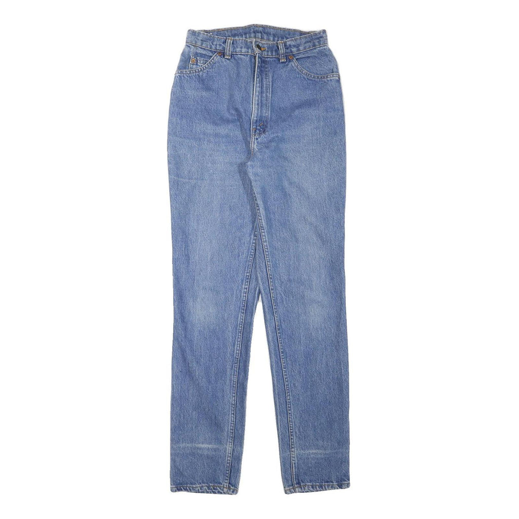 LEVI'S Womens Jeans Blue Slim Straight Denim Light W26 L31 Classic Fit Zip