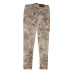 MARC CAIN Womens Cotton Blend Beige Slim Slim Leg Trousers W29 L29 Stylish