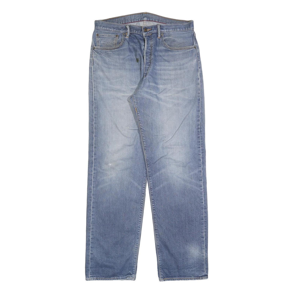LEVI'S Mens Jeans Blue Regular Straight Denim Medium W32 L32 Classic Button Fly