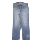 LEVI'S Mens Jeans Blue Regular Straight Denim Medium W32 L32 Classic Button Fly