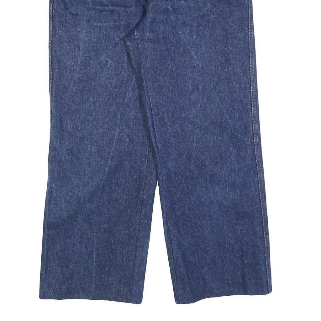 LIFE JEANS Womens Relaxed Denim Jeans Blue Cotton Blend W30 L26 Zip Pockets