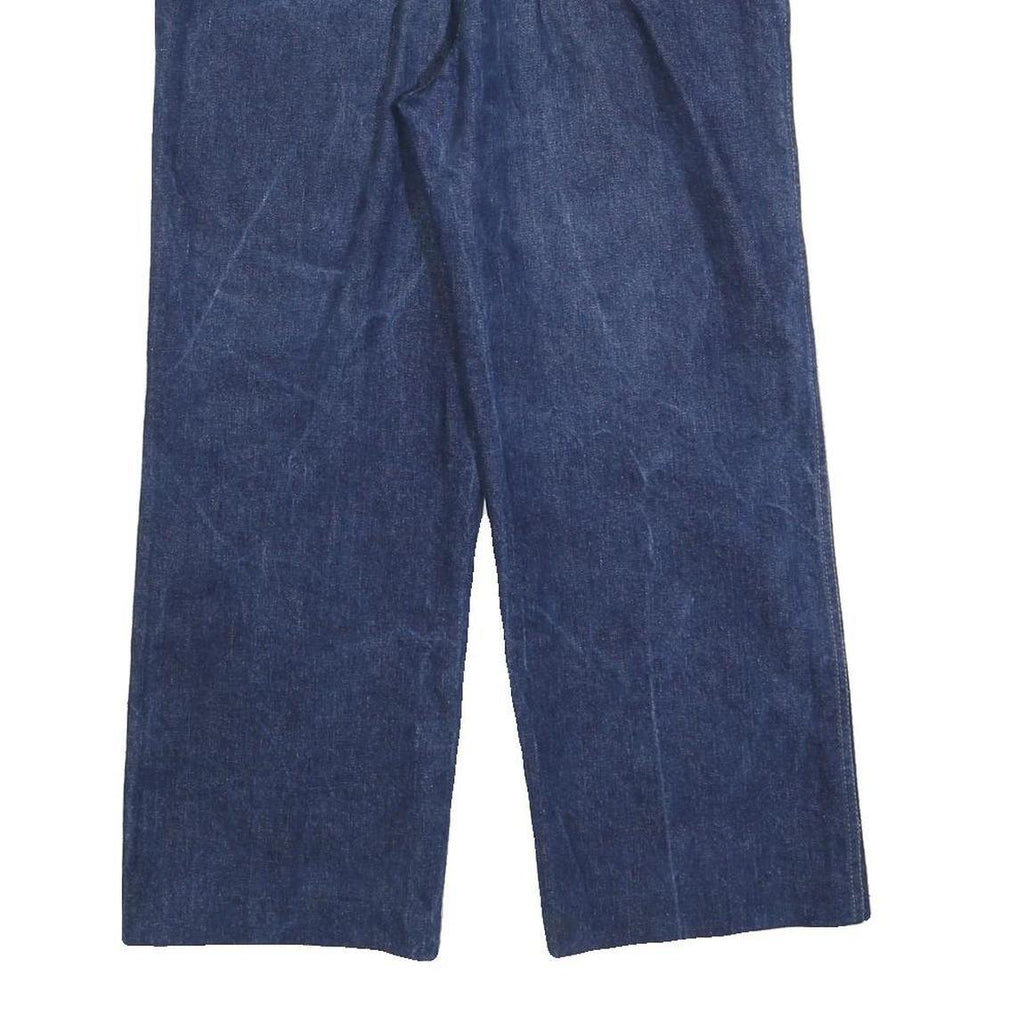 LIFE JEANS Womens Relaxed Denim Jeans Blue Cotton Blend W30 L26 Zip Pockets