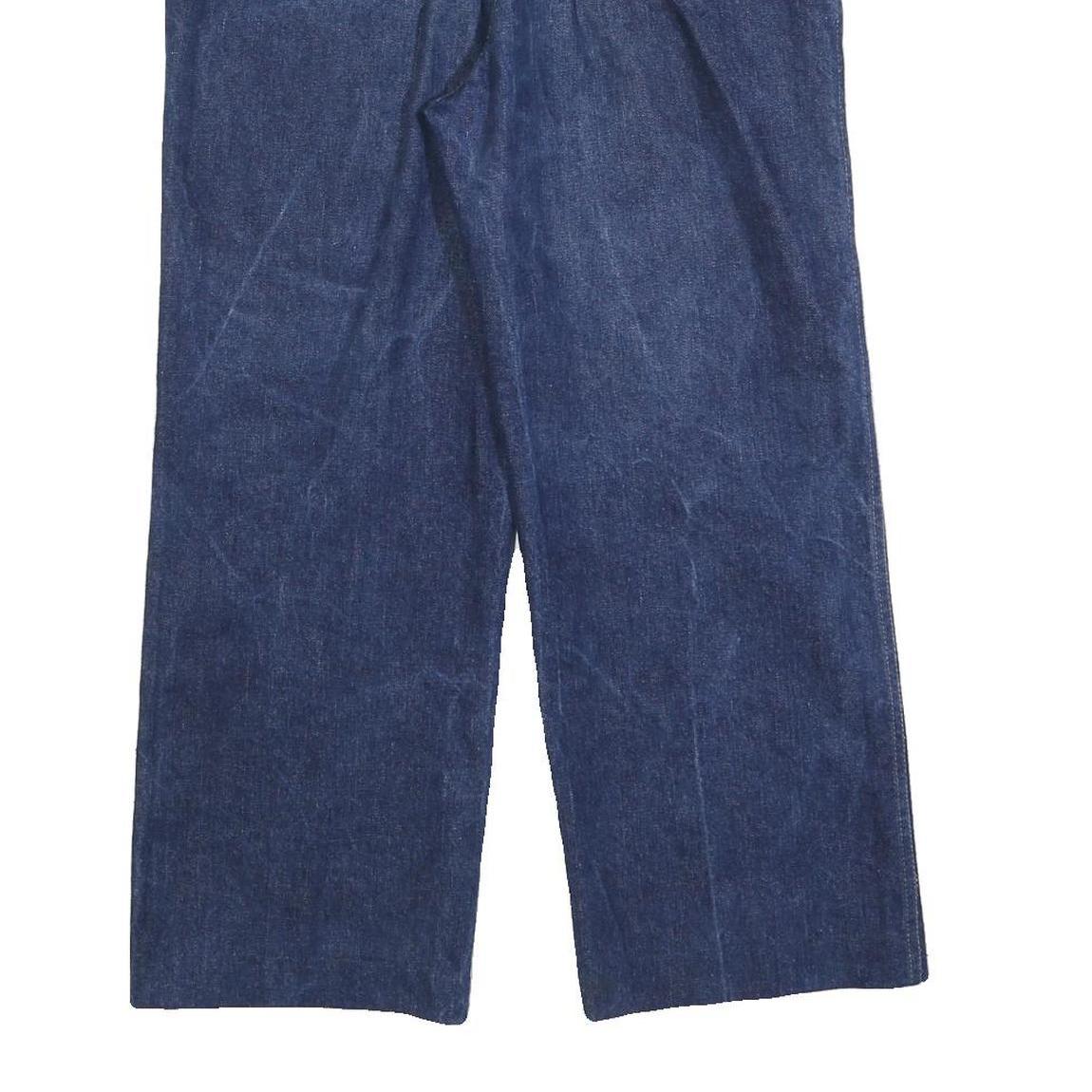 LIFE JEANS Womens Relaxed Denim Jeans Blue Cotton Blend W30 L26 Zip Pockets