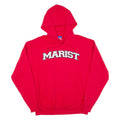 CHAMPION Marist Mens Red Hoodie USA L