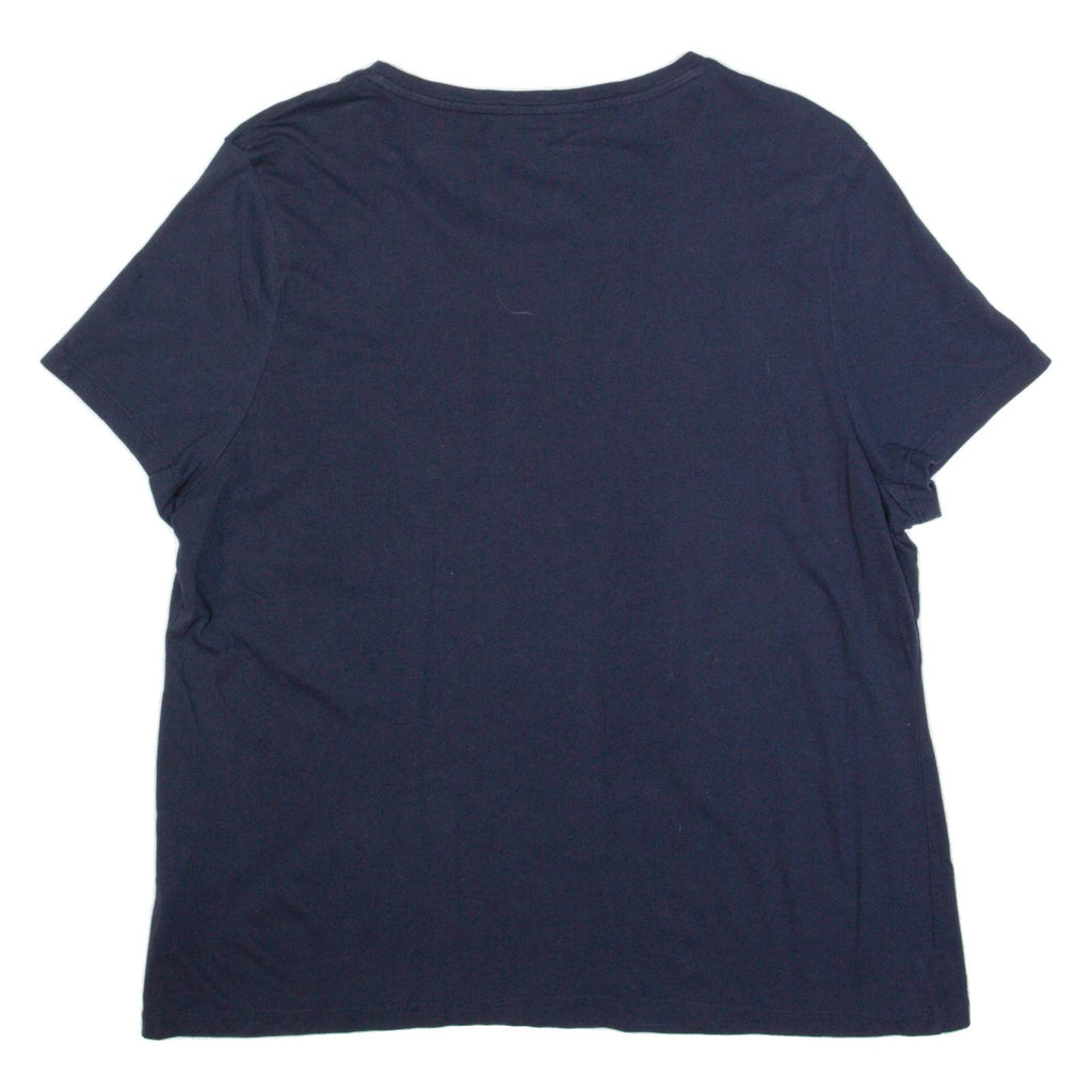 NAUTICA Womens T-Shirt Blue USA XL