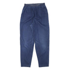 ORBN SPORT Womens Jeans Blue Relaxed Straight Denim Medium W25 L28 Drawstring