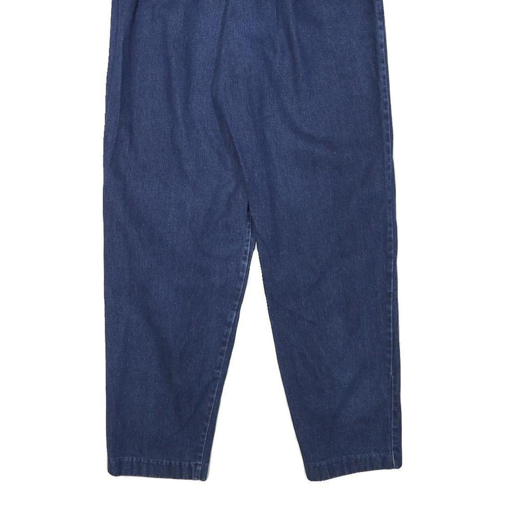 ORBN SPORT Womens Jeans Blue Relaxed Straight Denim Medium W25 L28 Drawstring