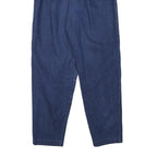 ORBN SPORT Womens Jeans Blue Relaxed Straight Denim Medium W25 L28 Drawstring