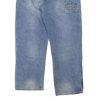 DICKIES Mens Jeans Blue Regular Regular Denim Medium W38 L30 Workwear Zip