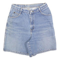 GITANO Womens Denim Blue Casual Shorts S W26 High Waist Classic Fit