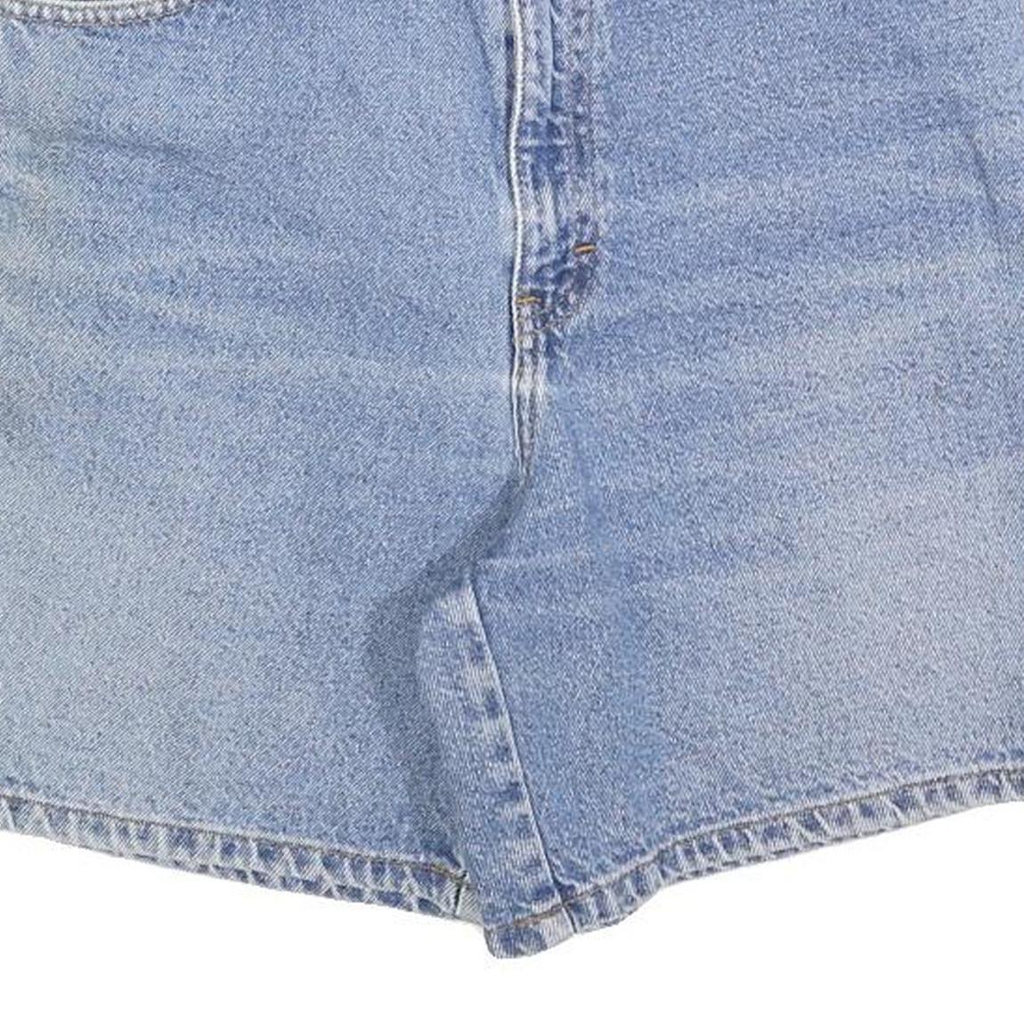 GITANO Womens Denim Blue Casual Shorts S W26 High Waist Classic Fit