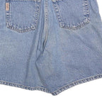 GITANO Womens Denim Blue Casual Shorts S W26 High Waist Classic Fit