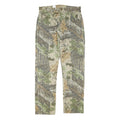 DUXBAK Mens Cotton Blend Camouflage Regular Fit Straight Leg Trousers W34 L45