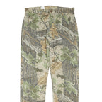 DUXBAK Mens Cotton Blend Camouflage Regular Fit Straight Leg Trousers W34 L45