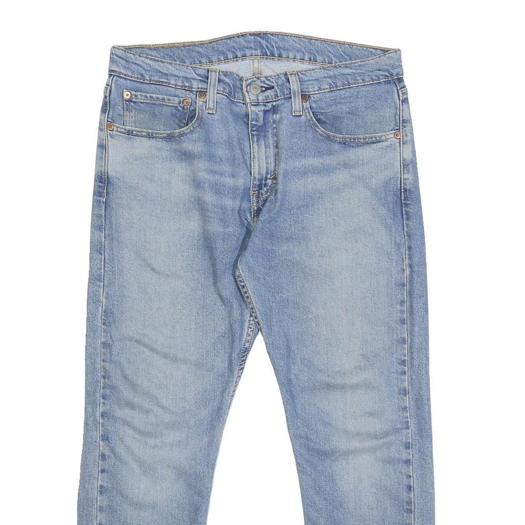 LEVI'S 512 LO-BALL Mens Jeans Blue Slim Slim Straight Denim Light W31 L26 Slim