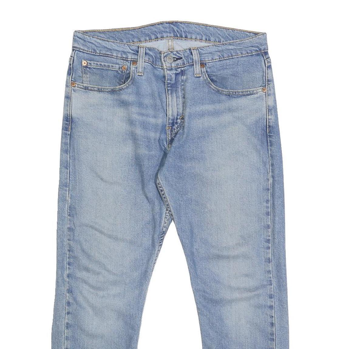 LEVI'S 512 LO-BALL Mens Jeans Blue Slim Slim Straight Denim Light W31 L26 Slim