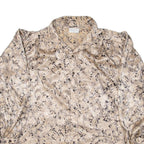 SERGIO DI LAURENTI Womens Shirt Gold Paisley Long Sleeve L