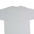 REEBOK Mens Grey NFL Super Bowl Champions Graphic T-Shirt M Crew Neck Short