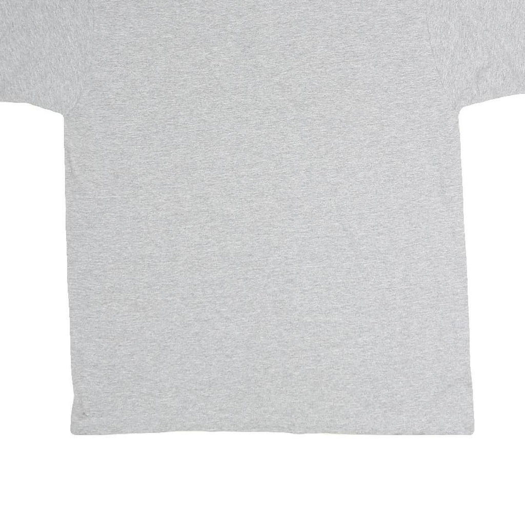 REEBOK Mens Grey NFL Super Bowl Champions Graphic T-Shirt M Crew Neck Short