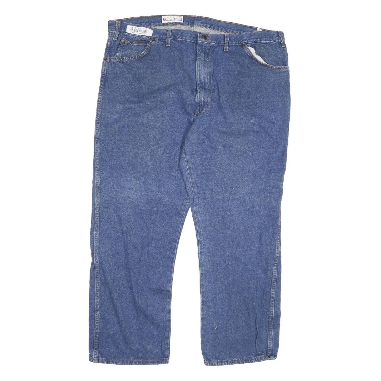 DICKIES Mens Jeans Blue Regular Straight Denim Medium W42 L30 Workwear