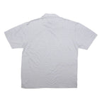 PENDLETON Mens Blue & White Geometric Short Sleeve Polo Shirt L Cotton Casual