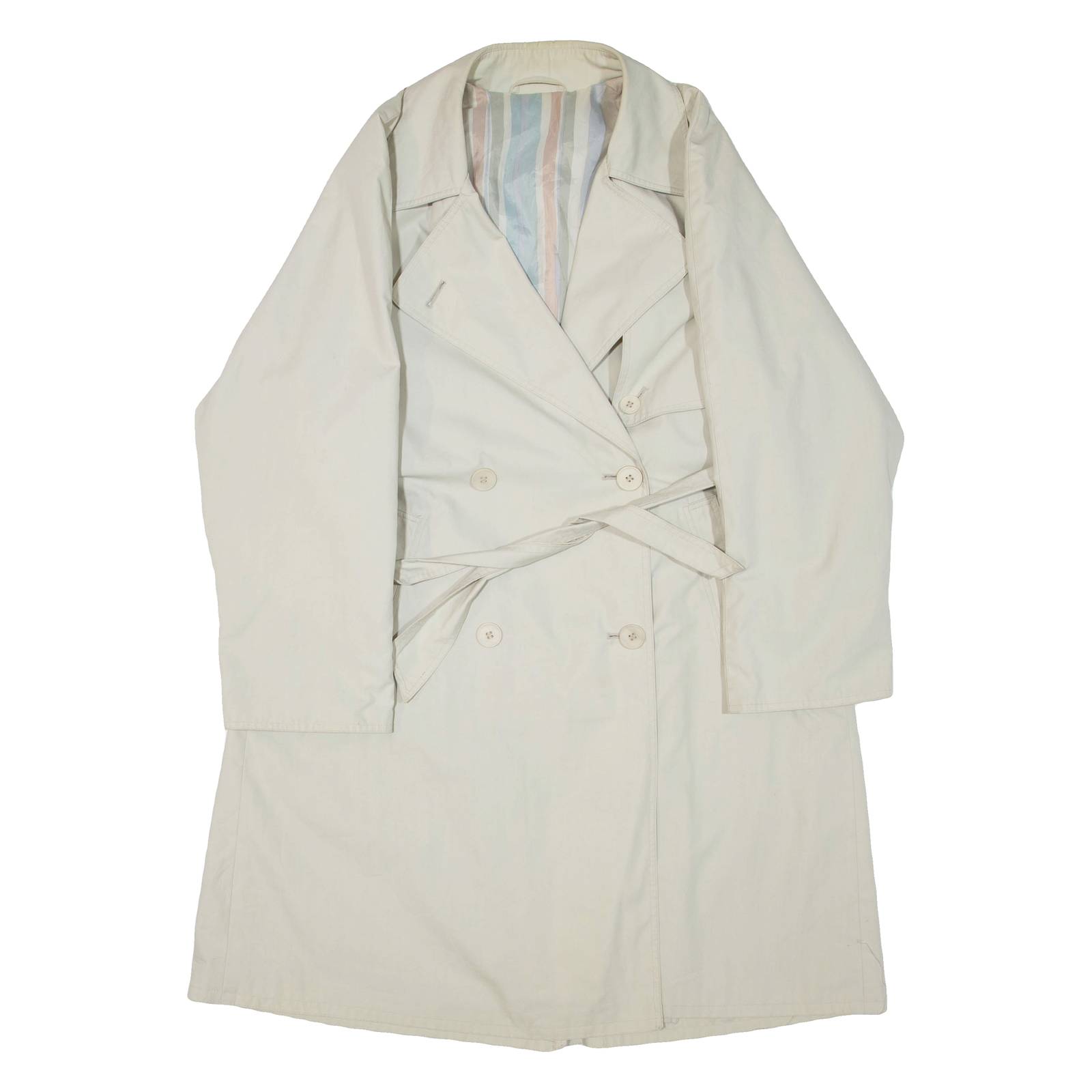 Womens Trench Jacket Beige L