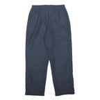REEBOK Womens Joggers Navy Blue Regular Tapered UK 12 W27 L27 Classic Comfort
