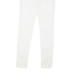 ALL SAINTS Womens White Regular Skinny Denim Jeans Cotton Blend W26 L29 Stylish