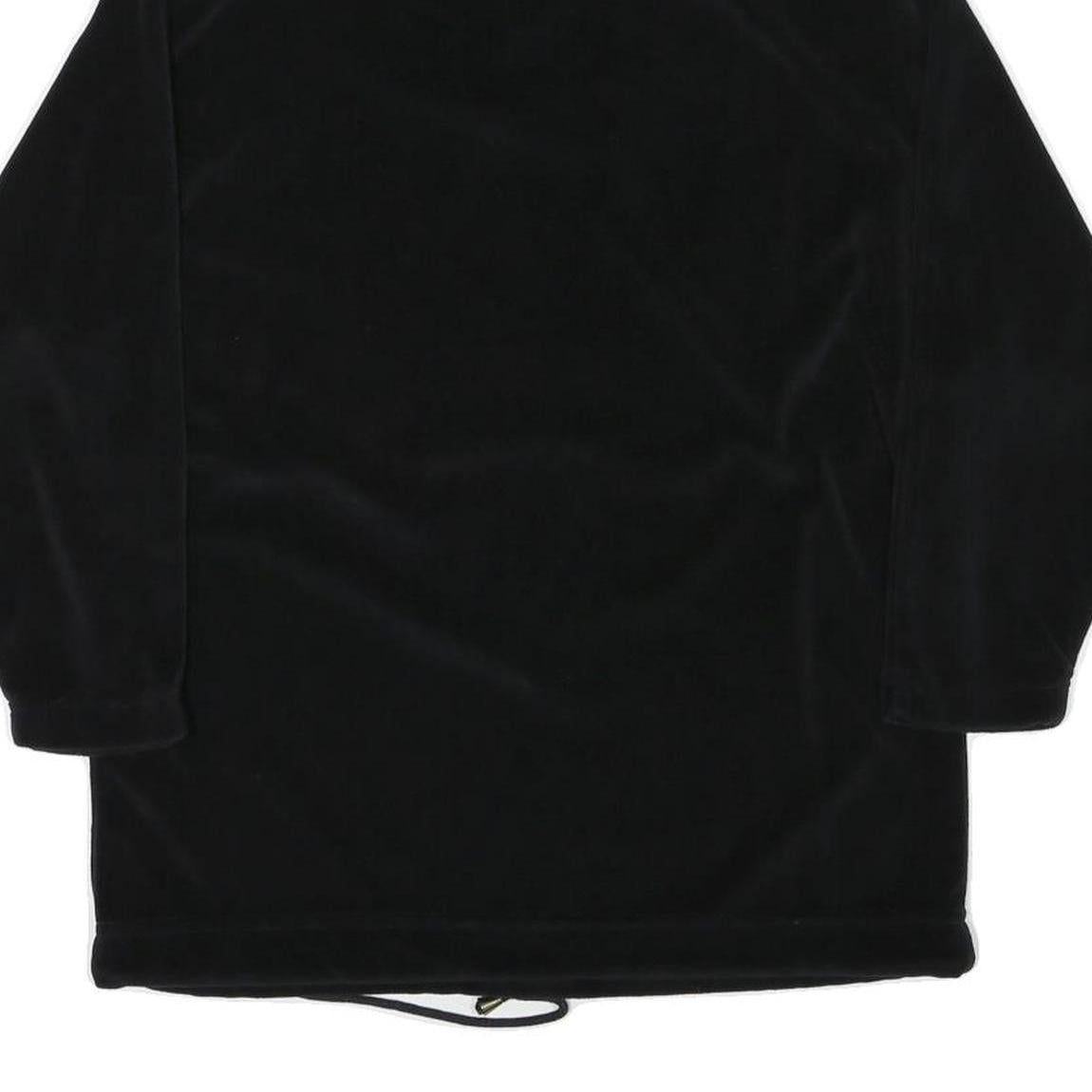 GANTOS Womens Black Sweatshirt Roll Neck M Comfortable Fit Luxe Polyester Blend