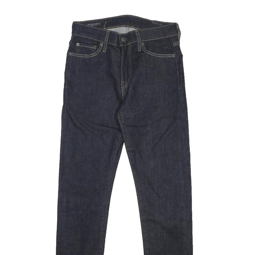 LEVI'S 510 Mens Jeans Blue Slim Skinny Denim Raw W27 L32 Zip Cotton Blend