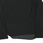 ZARA Womens Black Basic Long Sleeve Round Neck Top M Lightweight