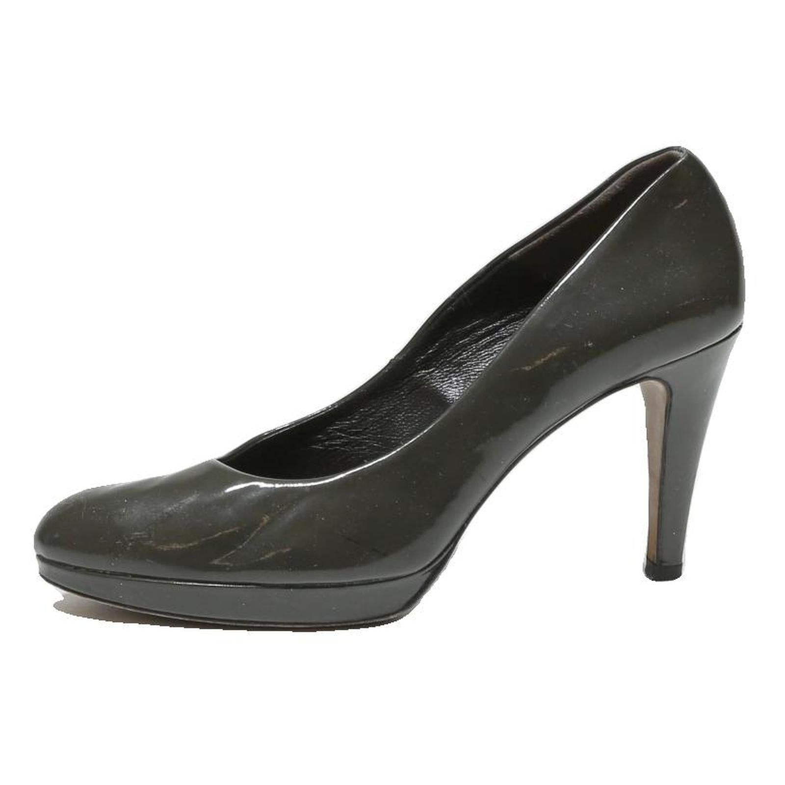 JAIME MASCARO Womens Black Platform High Heels Synthetic UK 6 Dress Shoes