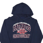 Mens Navy Blue Patriots Cross Country Hoodie M Cotton Blend