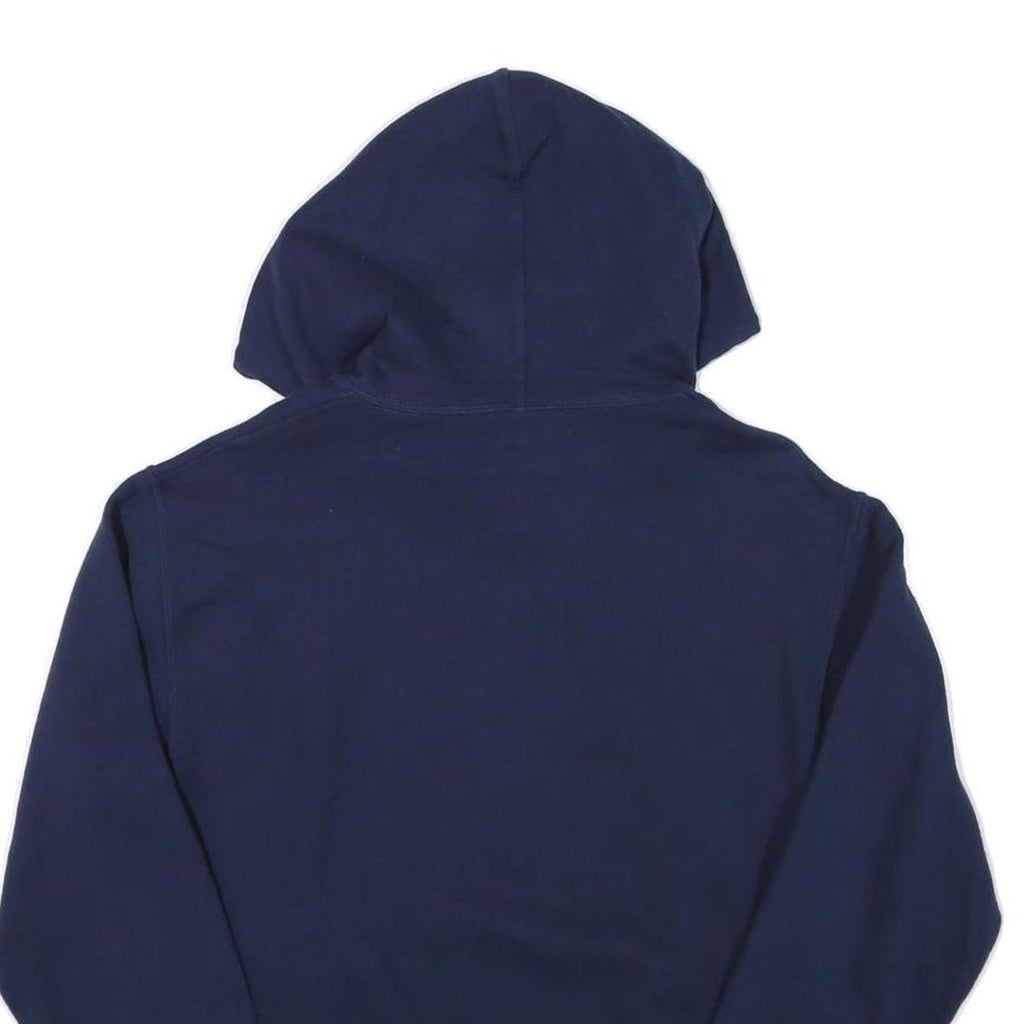 Mens Navy Blue Patriots Cross Country Hoodie M Cotton Blend