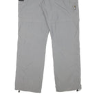 ICEPEAK Womens Polyester Blend Grey Regular Fit Straight Leg Trousers W34 L31