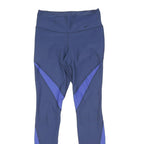 NIKE Mens Joggers Blue & Light Blue Slim Tapered XS W28 L5 Athletic Leggings