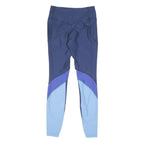 NIKE Mens Joggers Blue & Light Blue Slim Tapered XS W28 L5 Athletic Leggings