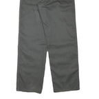 CARHARTT Mens Cotton Blend Regular Black Trousers W32 L30 Workwear Zip Closure