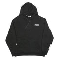 PUMA Mens Black Hoodie L Cotton Blend Pullover Hooded Sweatshirt