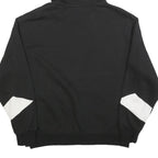 PUMA Mens Black Hoodie L Cotton Blend Pullover Hooded Sweatshirt