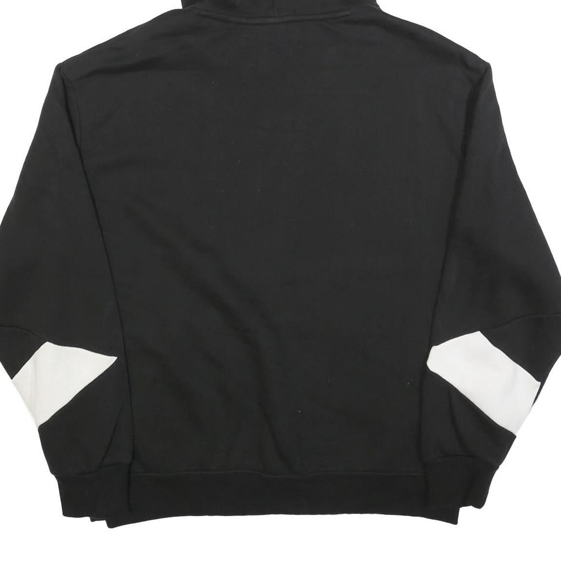 PUMA Mens Black Hoodie L Cotton Blend Pullover Hooded Sweatshirt