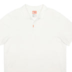 NIKE Mens White Cotton Blend Polo Shirt XL Short Sleeve Basic Sportswear